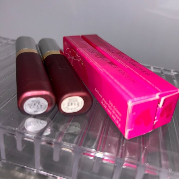 TWO Mary Kay Signature Lip Gloss Grapefull/ Tout Raisin .28 Oz In Box - Picture 2 of 4